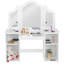 Coiffeuse avec miroir Clearview-1176622724