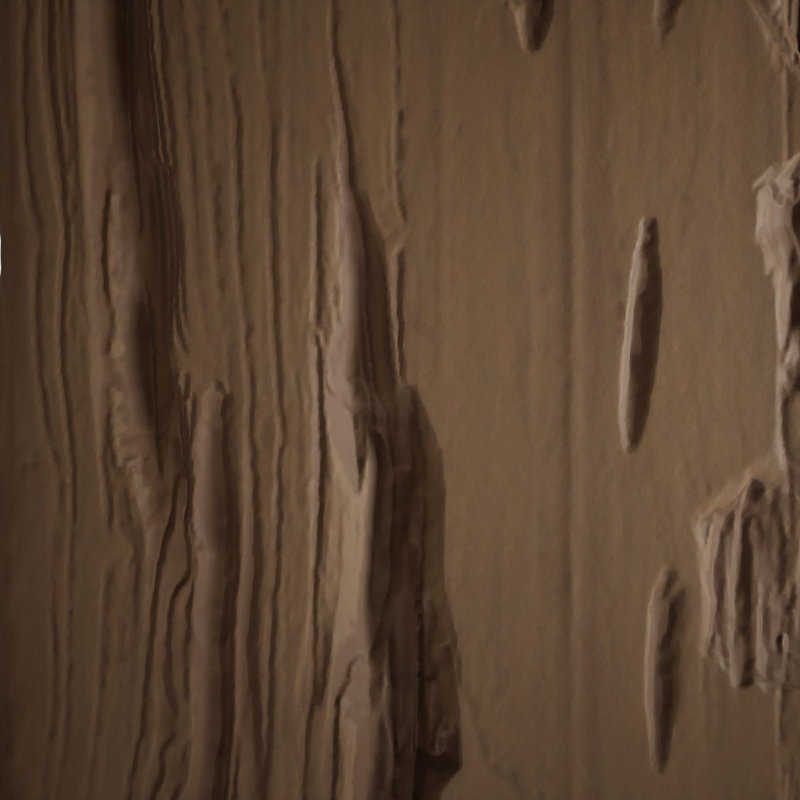 Sangle martelée, à utiliser avec la poutre Heritage Timber, Blé doré, 10 pi L, H 12 po x l 4 po