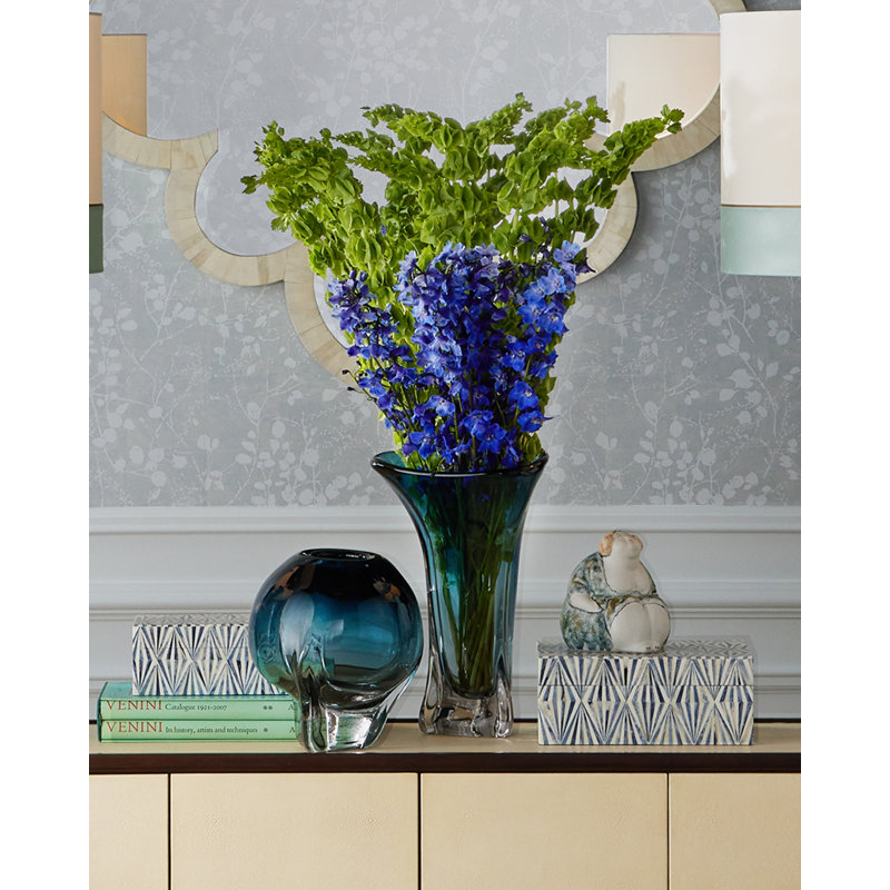 Aubrey Handcrafted Glass Table Vase