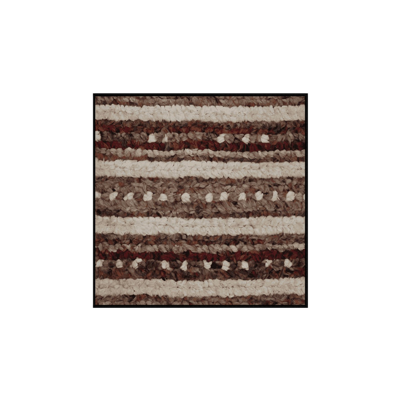 Silky Soft Plush Black Area Rug, Square 7'