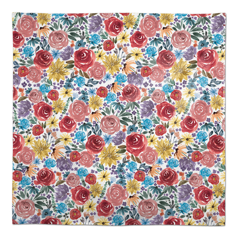 Nappe Florale, L 58 po x l 58 po