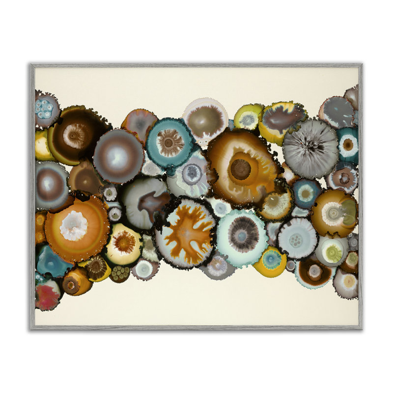 Diverses grappes d'agate, estampe numérique par Laura Van Horne, Estampe numérique Farmhouse, H 11 po x l 14 po