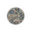 Tapis lavable à motif géométrique bleu Blue Diamond-702432016