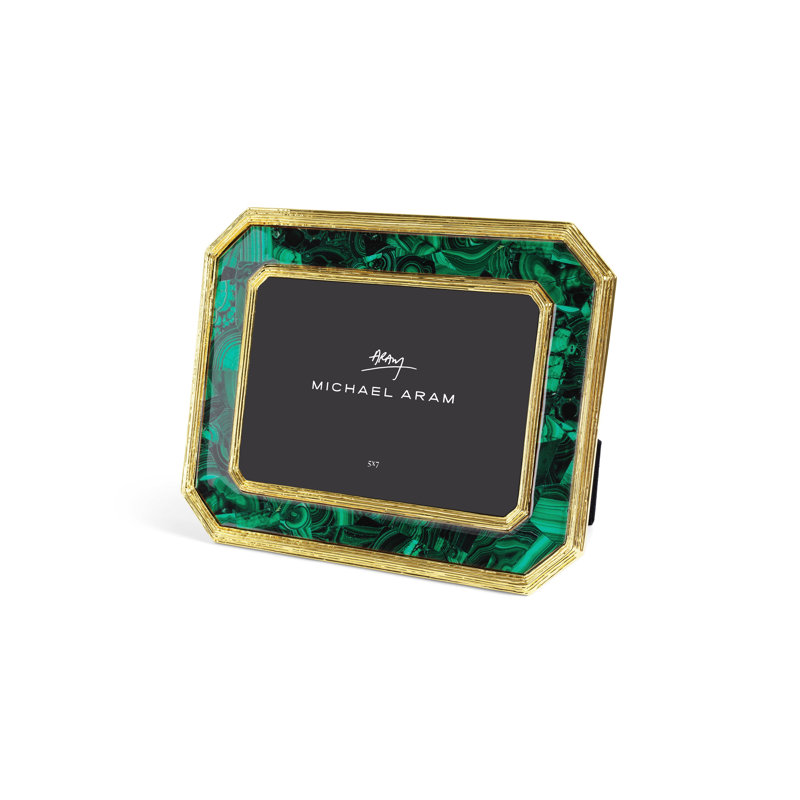 Flights of Fancy Malachite Frame, 5" x 7"