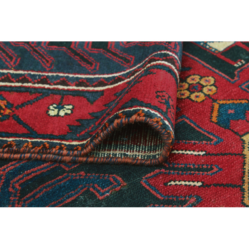 Khylar Distressed Artis Charcoal Runner