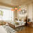 5-head European-american Retro Pendant Light (height Adjustable)