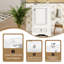 Meuble-lavabo simple de 20 po avec plateau en céramique, tablette ajustable en U et tiroir divisé-1233701864