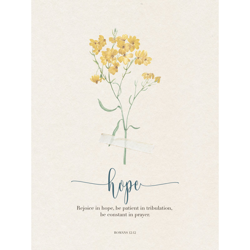 Zaiveon Affirmations III sur toile par Wild Apple, H 16 po x l 12 po