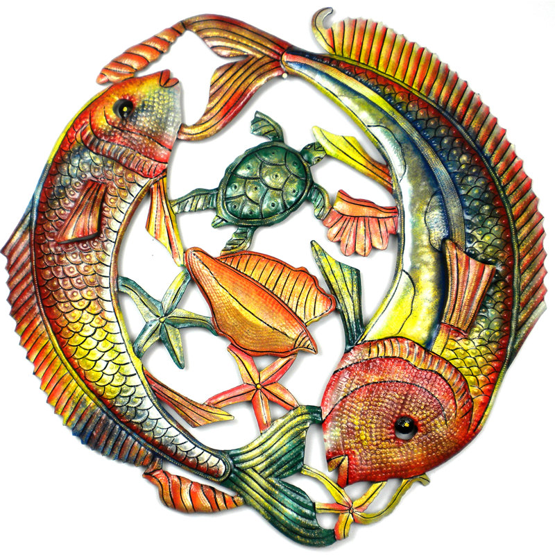 Handmade Coastal Landscape & Nature Wall Decor on Metal