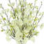 Organic Modern Cherry Blossoms in Ceramic Vase-1860336530