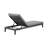 Elza Outdoor Metal Chaise Lounge , Cushion Included