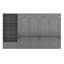 Lit escamotable avec compartiments de rangement et tablette réglables en hauteur, cadre de lit mural avec 1 tiroir, lit plateforme pliable multifonctionnel-1839550988