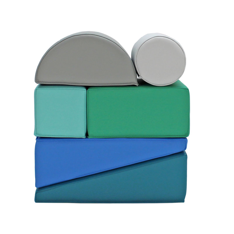 Ensemble de blocs pour tout-petits SoftScape, 12 pièces, Contemporain