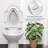 Soft-Close Round Toilet Seat with Removable Training Seat, Quick-Release Hinges for Easy Cleaning, Slow-Close & Non-Slip Design, Easy Installation