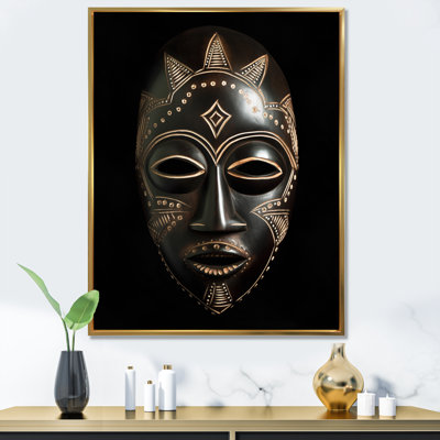 " Ethnical Traditional African Mask XXII "