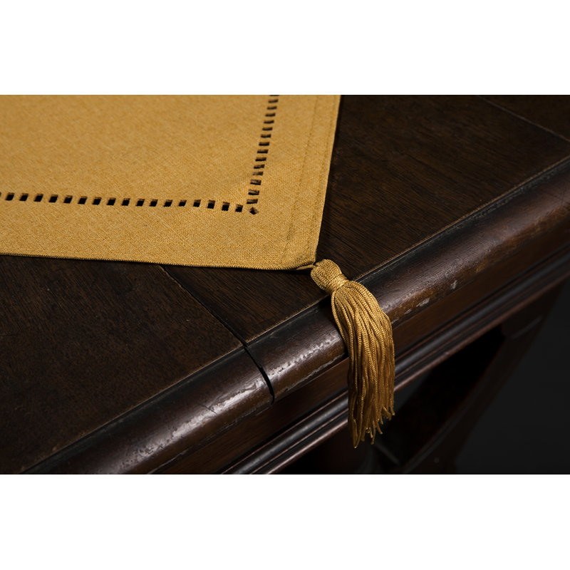 Chemin de table Ahmyla, Or, L 72 po x l 16 po