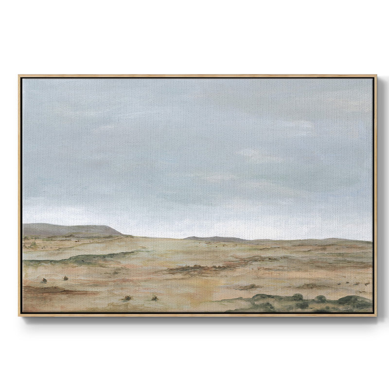 Toile encadrée de qualité supérieure Arid Vista I - prête à être accrochée, H 27 po x l 41 po x P 2 po