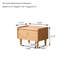 Meuble-lavabo 19,69 po