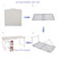 60cm Rectangular Adjustable Folding Table