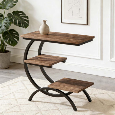 End Table,C-Shaped Side Table