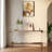 Rolands 52'' Glass Top Console Table