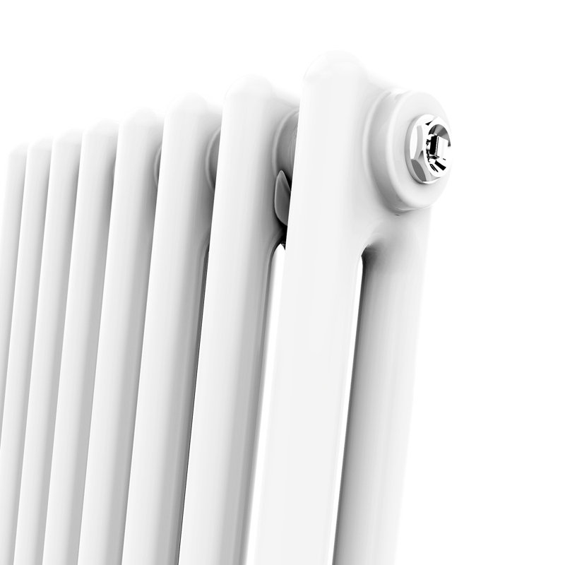 Jazlyn Vertical Traditional Colosseum Radiator, 180cm H x 37.2cm W x 7 cm D
