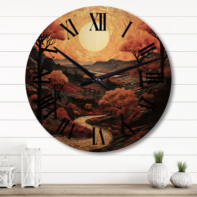 Horloge murale Canyon