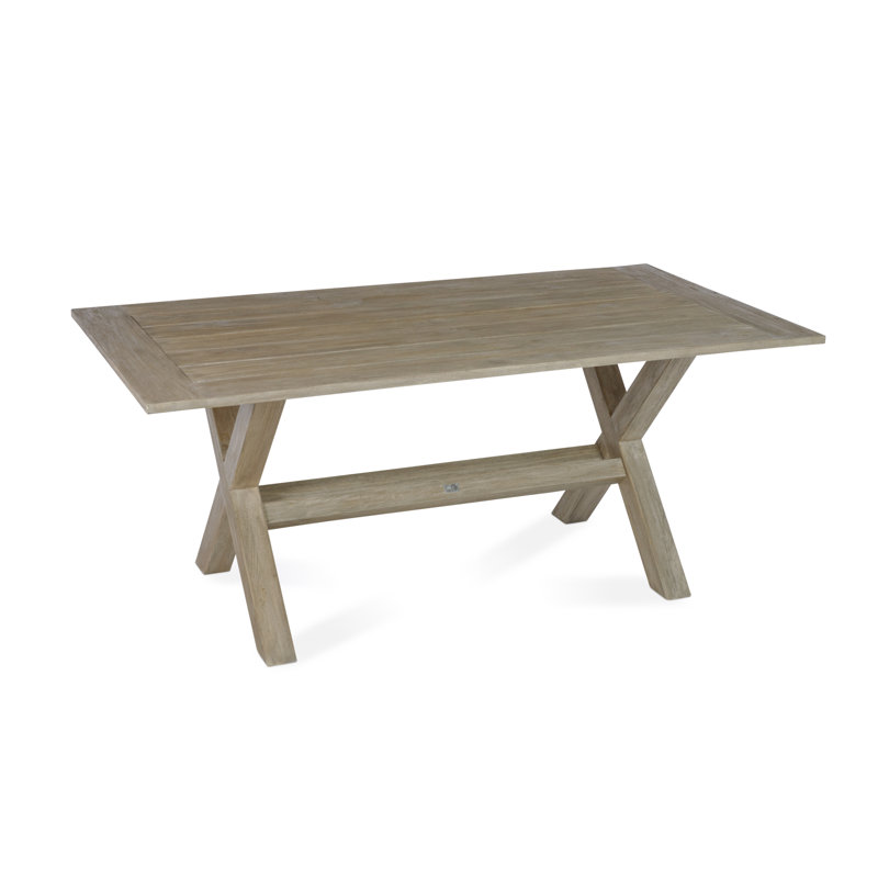 Lakewood Outdoor Teak Dining Table, Brown