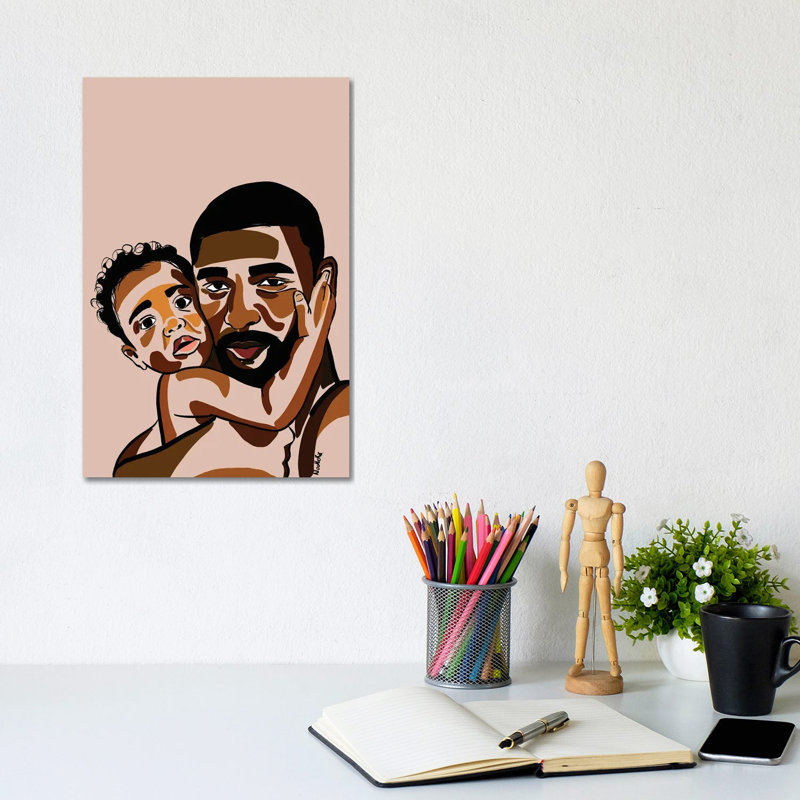Daddy’s Baby III 1 Piece Wall Art on Canvas, 20.32 cm H x 30.48 cm W, Wrapped Canvas