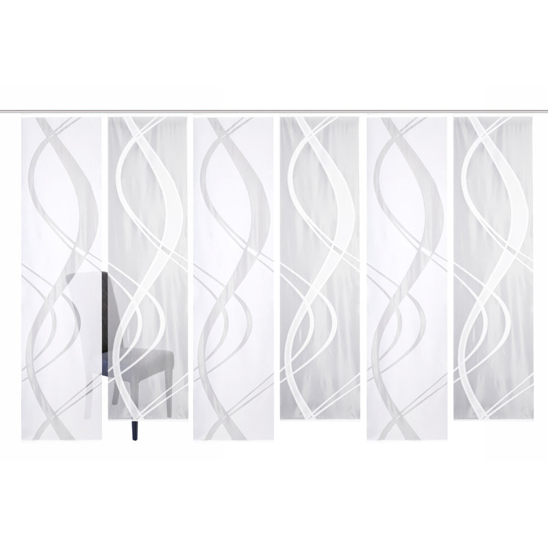 Mccourt Semi Sheer Curtain Panel Pair, Width 57 x Drop 225 cm