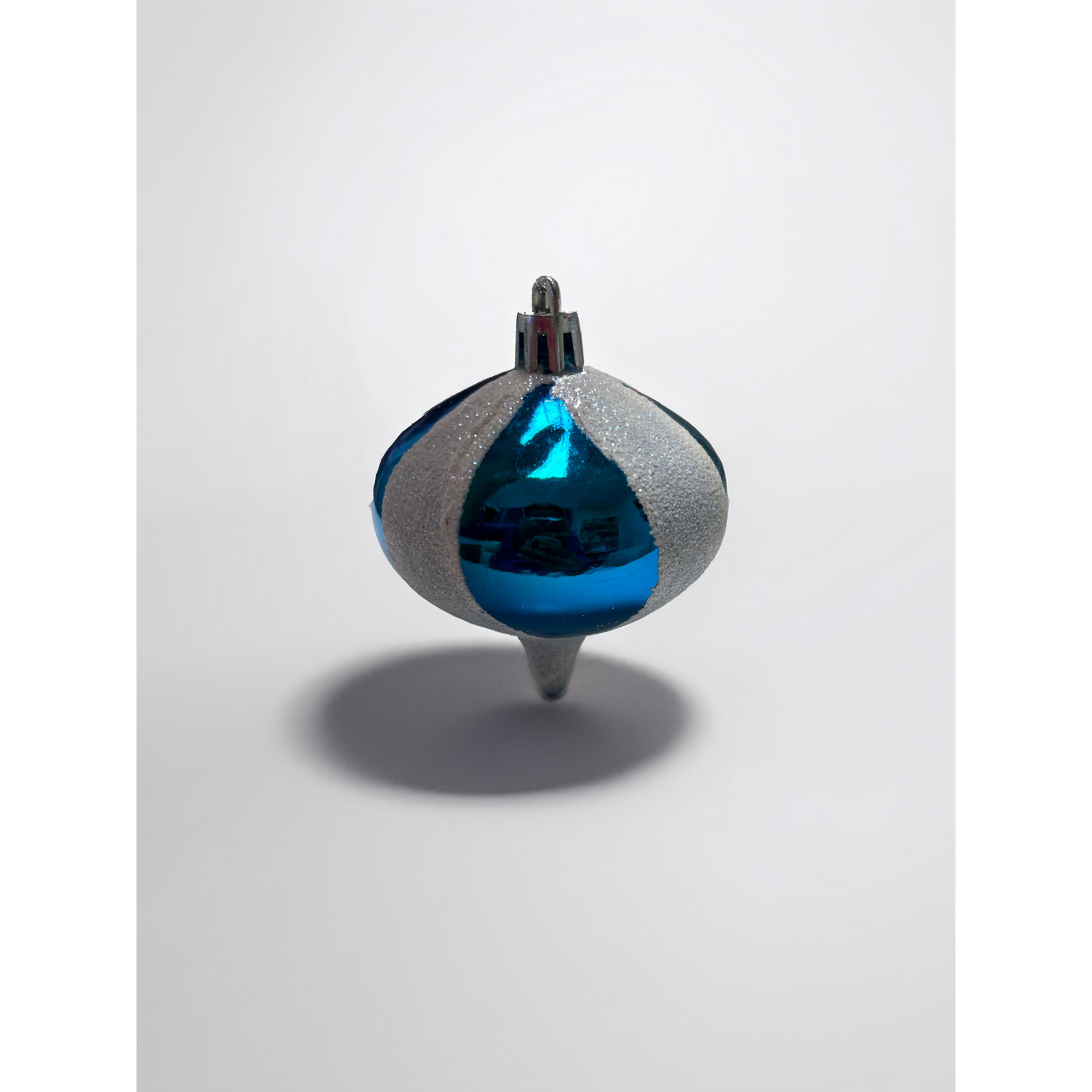 36 Piece Solid Ball Ornament Set, Aqua