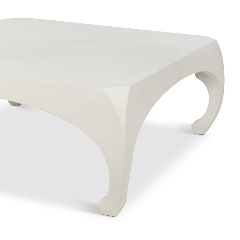 Worth Avenue Cocktail Table, Silk Linen