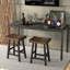 Tabouret en bois massif Sujin-260545914