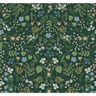 Rifle Paper Co. Wildwood 27' L x 27" W Wallpaper
