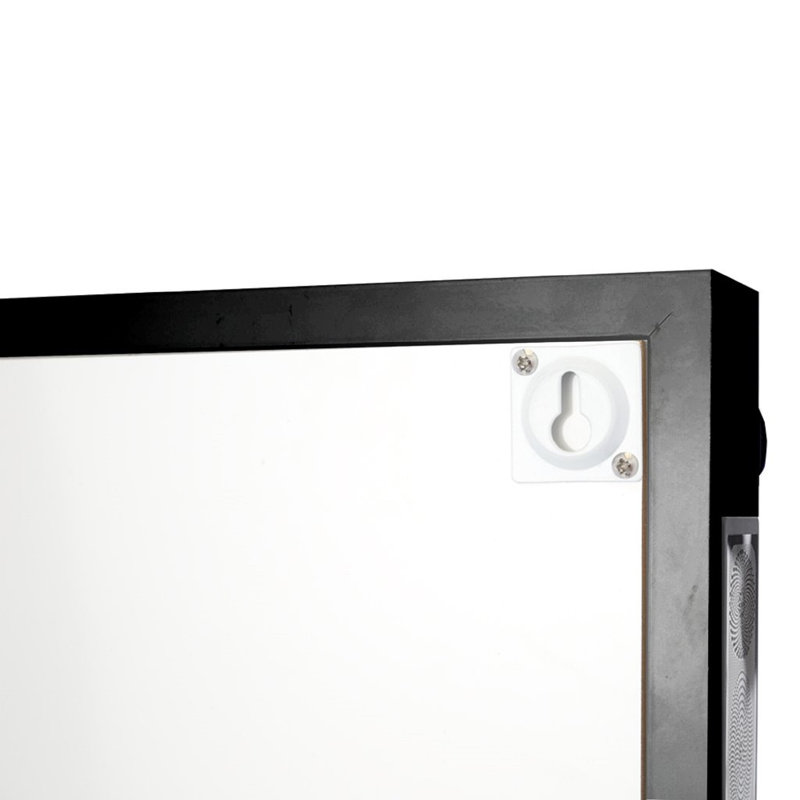 Hollywood Premiere Plus Vanity Mirror with 12 LED Bulbs 3X Magnifying Mirror with 2 USB Ports, Black
