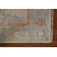 Tapis beige en laine noué à la main de conception unique 2 pi 0 po x 4 pi 0 po New Age