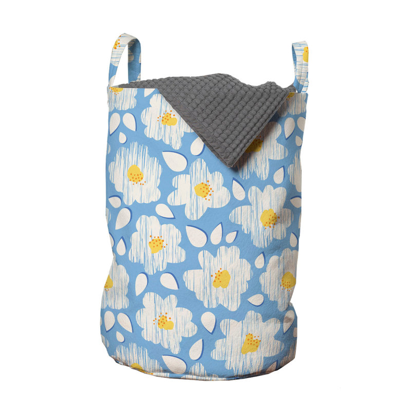 Rolling Laundry Hamper with Handles