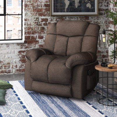 36.6" Wide Classic and Overstuffed Soft Heavy Duty Power Lift Assist Recliner