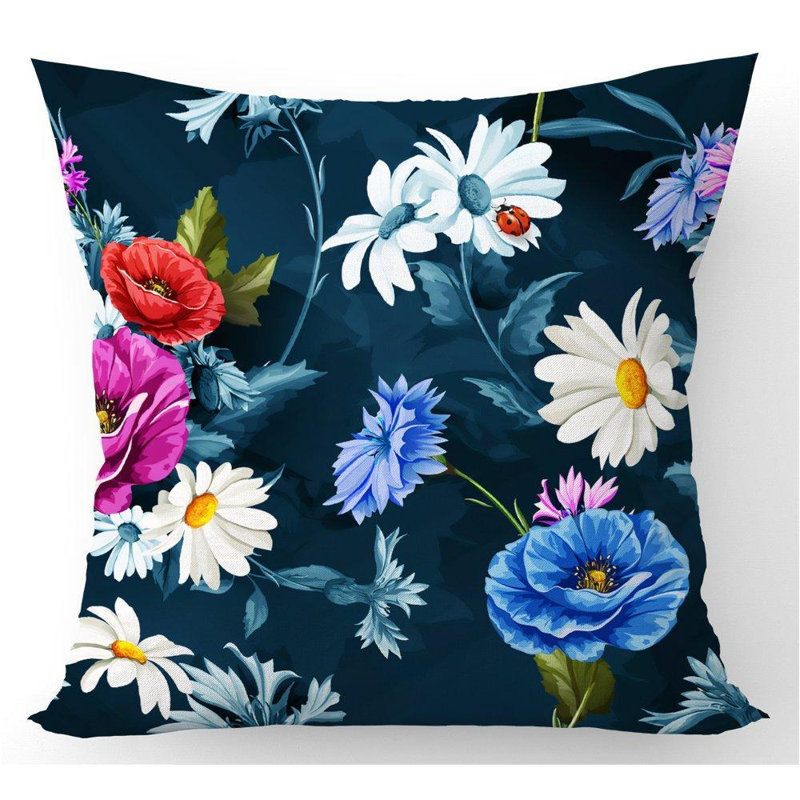 Heloise Floral Square Cushion