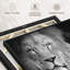 Portrait de lion, reproduction sur toile-100690141