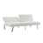 Similicuir blanc est en rupture de stock