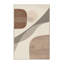 Tapis moelleux moelleux de style scandinave beige - reliure beige-1401735049