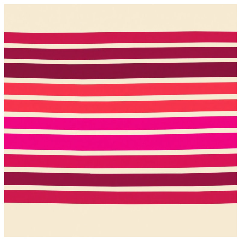 Coussins décoratifs à rayures horizontales, 14 X 14 pouces