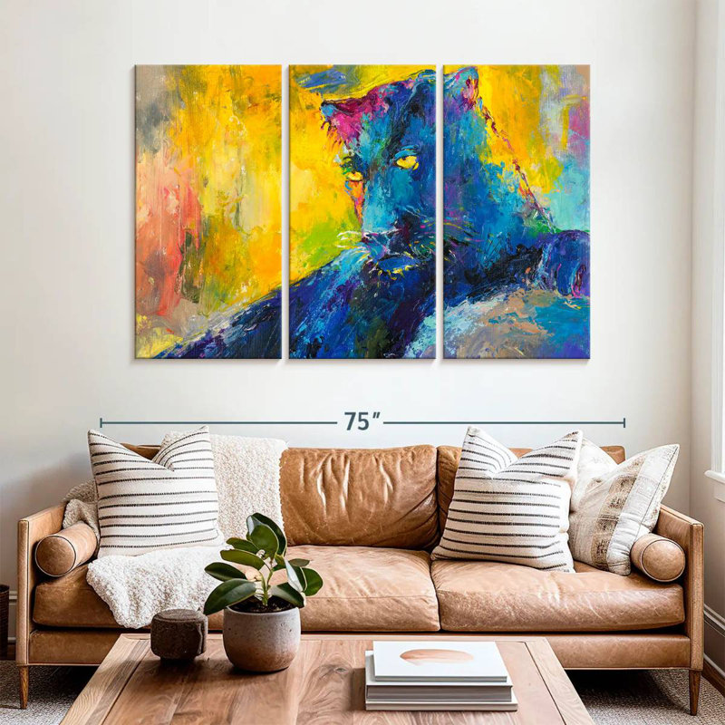 Brampt Black Panther Colors, 42" H x 65" W