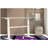 47-inch white technical adjustable standing desk