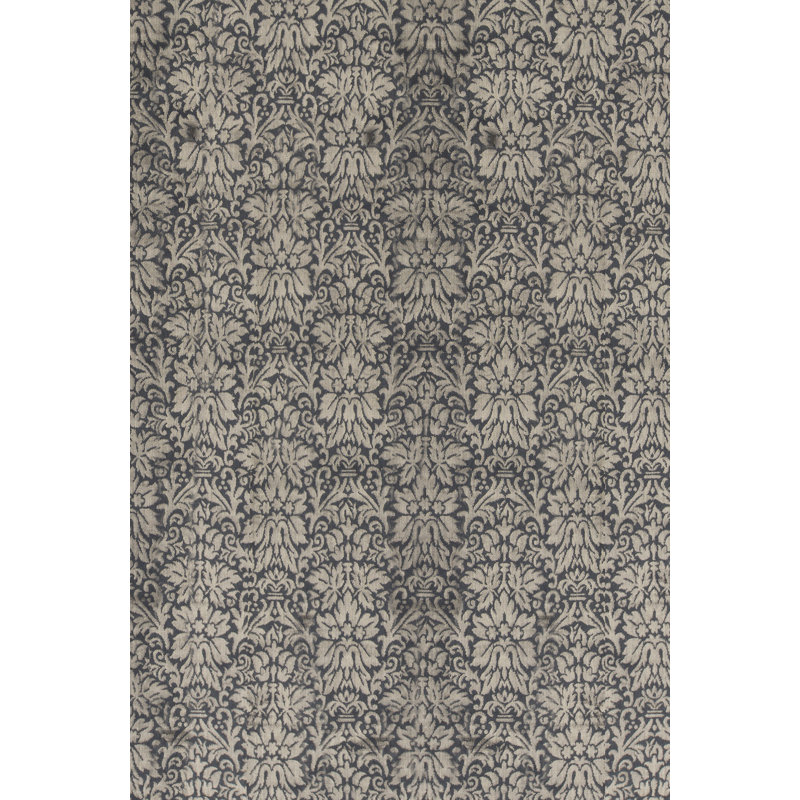 Tapis bleu de haute qualité noué à la main