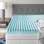 Surmatelas en mousse à mémoire de forme imprégnée de gel réversible Slumber Solutions-1569417040-1539549438