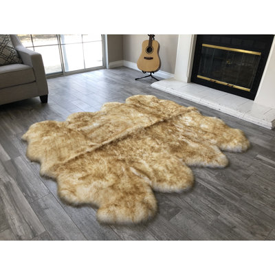 Tapis brun à poils longs Atterberry