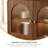 Classic Walnut Retro Solid Wood Sideboard