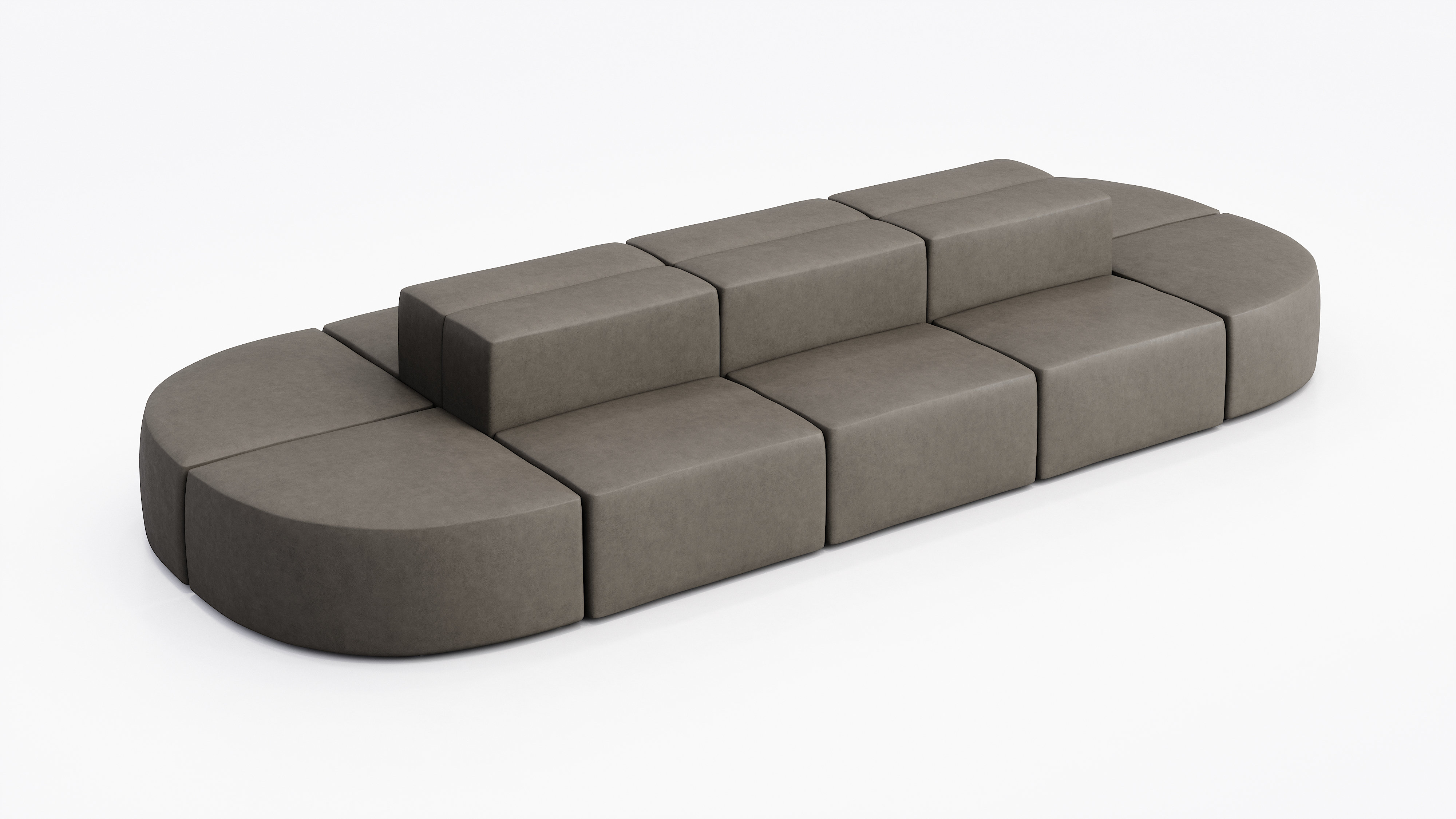 KFI Studios 10 Person Modular Seating -Vinyl | Wayfair